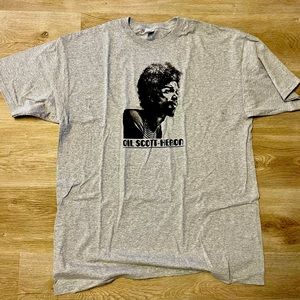 Brand new men’s Gil-Scott heron t shirt size XL